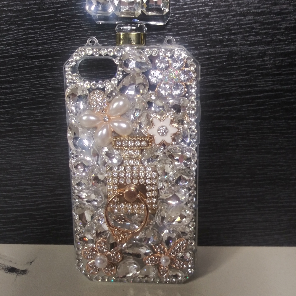 Iphone 7 perfume bling case
